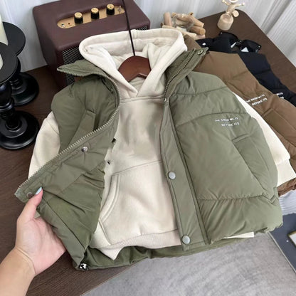 Denim Kids™ Weste – Stil, Wärme, Vielseitigkeit