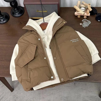 Denim Kids™ Weste – Stil, Wärme, Vielseitigkeit